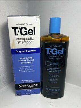 Neutrogena T/Gel Therapeutic Shampoo - Blue and Black